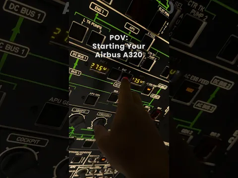 POV: Starting Up Your Airbus A320 ✈️