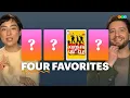 Four Favorites with the cast of Past Lives