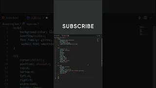 Bouncing Text Animation using HTML CSS