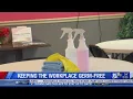 Keeping the workplace germ free