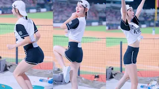 [8K] 슬랜더파 모여봐 정희정 치어리더 직캠 鄭熙靜 Jung Hee-Jung cheerleader KT위즈 250808