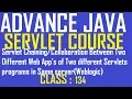 134 Java web application for servlet between 2 different web appl Weblogic