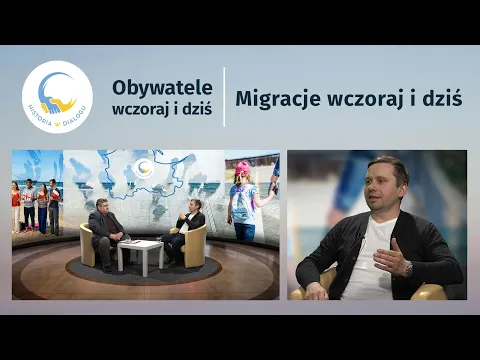 Okładka filmu Historia w dialogu: Migracje wczoraj i dziś – spotkanie autorskie z dr. Rafałem Raczyńskim