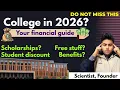 College Benefits every student must know 2026 Guide scholarships discounts free stuff and more