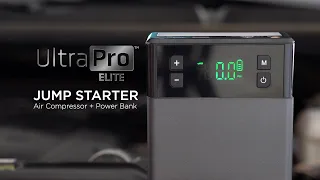 73754 UltraPro Elite Jump Starter with Air Compressor - Operation
