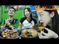 Lagu Teman Korea langsung marah cuma dengan satu gigitan makanan Bandung!😂