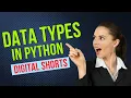 Data Types in Python Python tutorial for Beginners