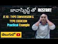 JS 10 TYPE CONVERSION TYPE COERCION Restart with JavaScript Series