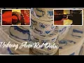 Unboxing AVON RED DISHES