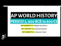 AP World History - Religion in the Classical Era