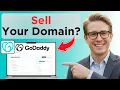 How to Sell Domain in GoDaddy Tested