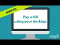 Pay a bill Desktop