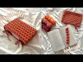 fall crochet book sleeve matching bookmark tutorial