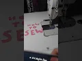 How to Sew Straight