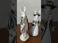 Vintage Rabbit Couple Decor