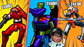 Hice a los Eva´s con LEGO