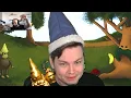 Gnomonkey Steals A Golden Gnome