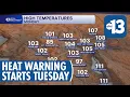Extreme Heat Warning for Las Vegas This Week