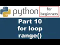 Python Tutorial - Part 10