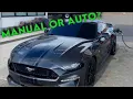 MANUAL MUSTANG vs AUTO MUSTANG WHICH IS BETTER AND WHY