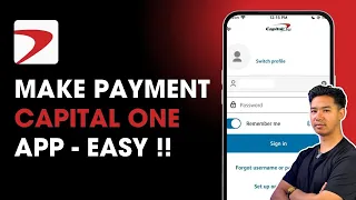 How to Make Payment in Capital One App