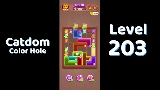 Catdom Color Hole Level 203 Screenshot