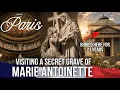 Marie Antoinette Visiting Her Burial Place After Execution Paris France