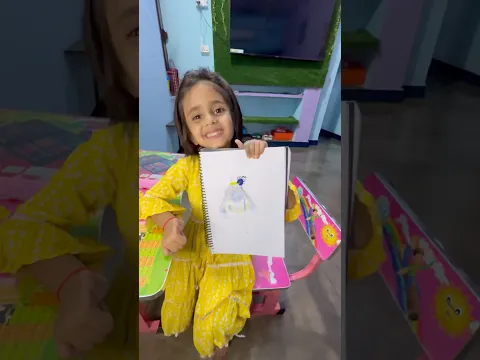Anya Ne Kanha ji Ki Photo draw Ki #janmashtami #anya