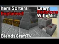 Item Sorters Explained - Learn Redstone With Me