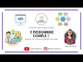 C programming example 1 Aishwarya Pattar