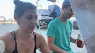 [Ep 21] First anchorage after our launch- imagine what a turtle goes through!