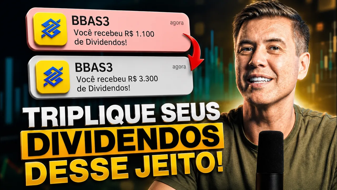 Como receber 3 vezes mais dividendos sem precisar comprar mais ações