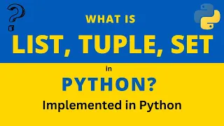 2 List Dictionary Tuple Set List Comprehension Modules and Packages in Python