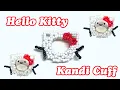 Hello Kitty Kandi Cuff Tutorial Easy Kandi Tutorial