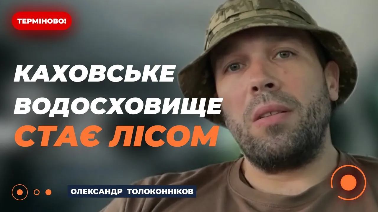 Лес вместо Каховского водохранилища — Толоконников оценил вероятность захода ДРГ на территорию