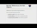 CS 125 Fall 2018 Mon 10 15 2018 References and Interfaces