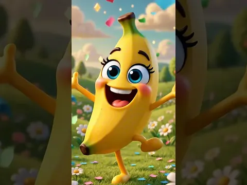 Fruit Dance Party! 🍎🍌🍓 #fruitsongs