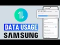 How to Check Mobile Data Usage on Samsung Galaxy Phone