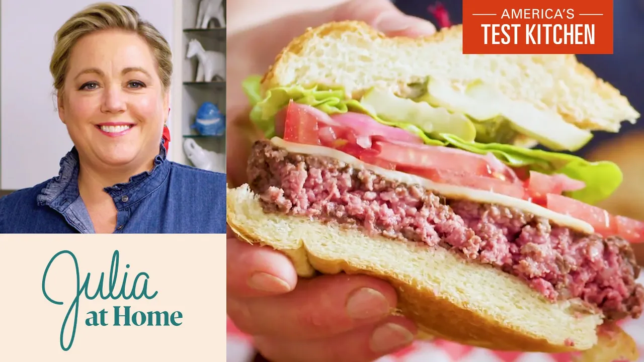 How to Make Best-Ever Juicy Beef Burgers   Julia at Home