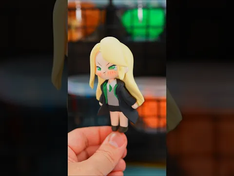 Cute Chibi Female Malfoy 💚 Sculpting Clay Figure ❤️ #malfoid  #TS말포이