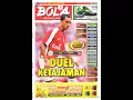 Download Lagu Tabloid BOLA ED 1851, Jumat, 2008-08-08 [Duel Ketajaman]