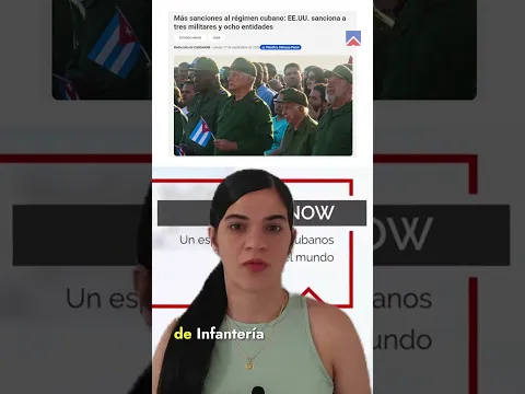 EE UU sanciona a tres militares y ocho entidades cubanas