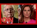 Erin Burnett McConnell knows what he said is not true