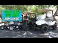 Lifted vs Non-Lifted Golf Cart Golf Cart Lift Kits EXPLAINED