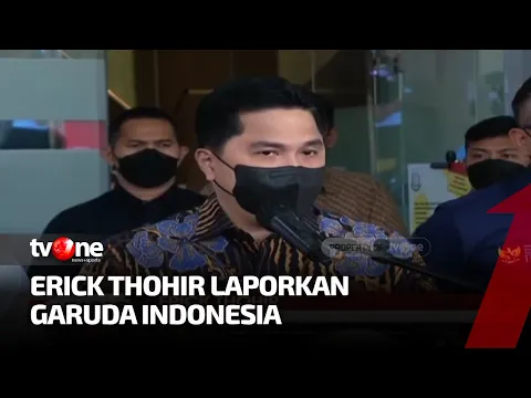 Menteri BUMN Serahkan Data Dugaan Korupsi di Garuda ke Kejagung