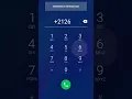 Can t call 212681565144 is not a emergency number