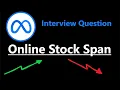Online Stock Span - Leetcode 901