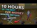 Smithing Rune 2h Swords For 10 Hours F2P