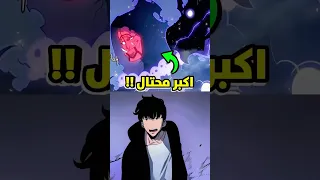 كيف يرى سونغ جين وو ظلاله في سولو ليفلينغ 