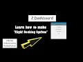 Flight Booking System - Dashboard All on Coding
